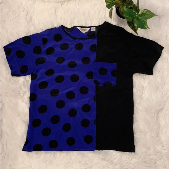 Sunny Leigh Silk Blouse size Small - Picture 1 of 4